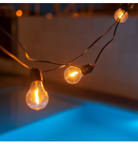 Guirnalda led Newgarden Allegra cable negro