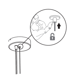 Lámpara led colgante Newgarden Pianeta batería recargable Ø25cm