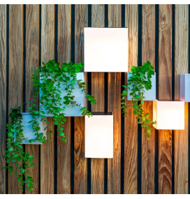 Aplique led solar Newgarden Wally 12