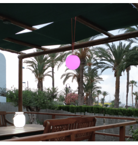 Lámpara led portátil Newgarden Candela batería recargable