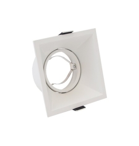 APLIQUE CUADRADO BLANCO 90MM PROFUNDIDAD