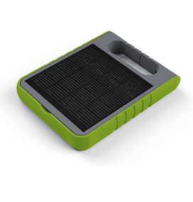 Lámpara portátil solar verde PADLIGHT 2W 200Lm de Lutec