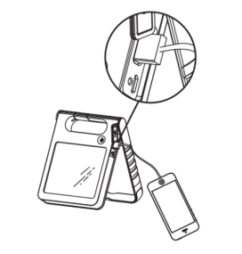 Lámpara portátil solar verde PADLIGHT 2W 200Lm de Lutec