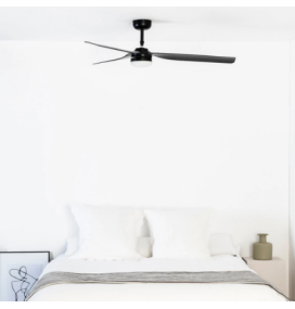 Ventilador led Faro Punt negro