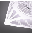 Ventilador de techo empotrable Panel 60x60 sin luz