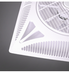 Ventilador de techo empotrable Panel 60x60 sin luz