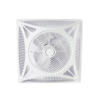 Ventilador de techo empotrable Panel 60x60 sin luz