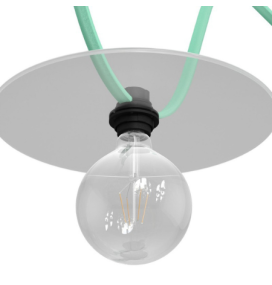 Kit de portalámparas de rosca E27 para pantallas y guirnaldas