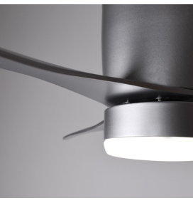 Ventilador led Nasim plata