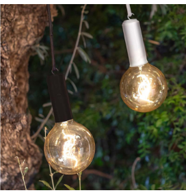 Bombilla led vintage portátil Newgarden Edy G125 blanca