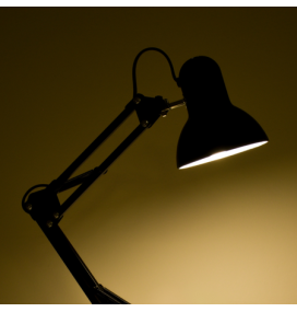 Flexo Antigona articulado E27 blanco