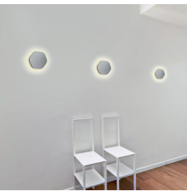 Aplique de pared led Mantra Bora Bora C0115 6W plata