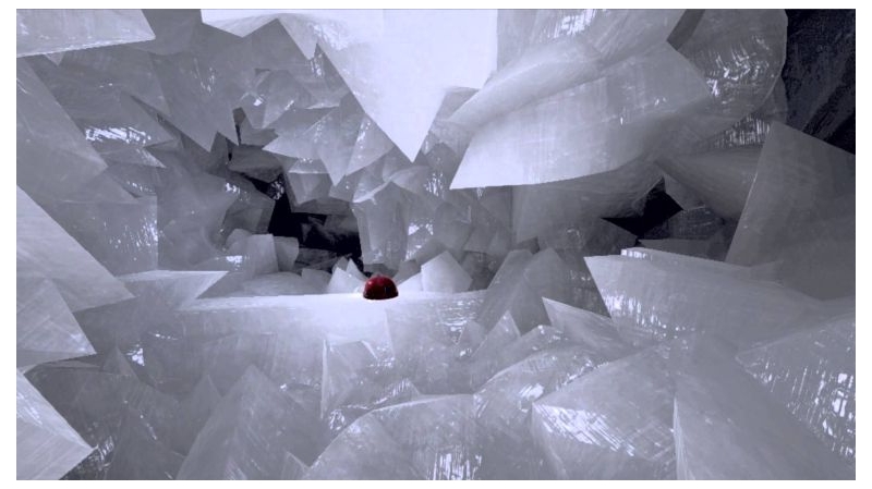 La geoda de Pulpí, un proyecto de iluminación sin duda inolvidable