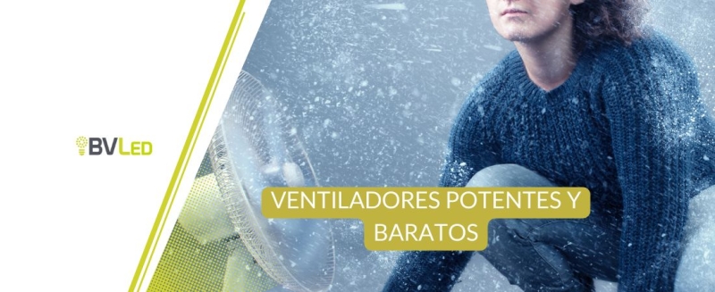 ¿Qué potencia se recomienda para un ventilador de techo?