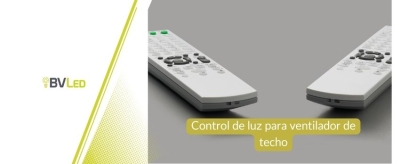 Control de la luz en ventiladores: interruptor o mando