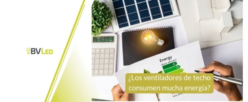 ¿Los ventiladores de techo consumen mucha energía?