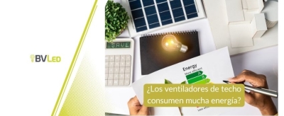 ¿Los ventiladores de techo consumen mucha energía?