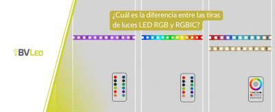 Diferencia RGB y RGBIC: guía con RGB+CCT